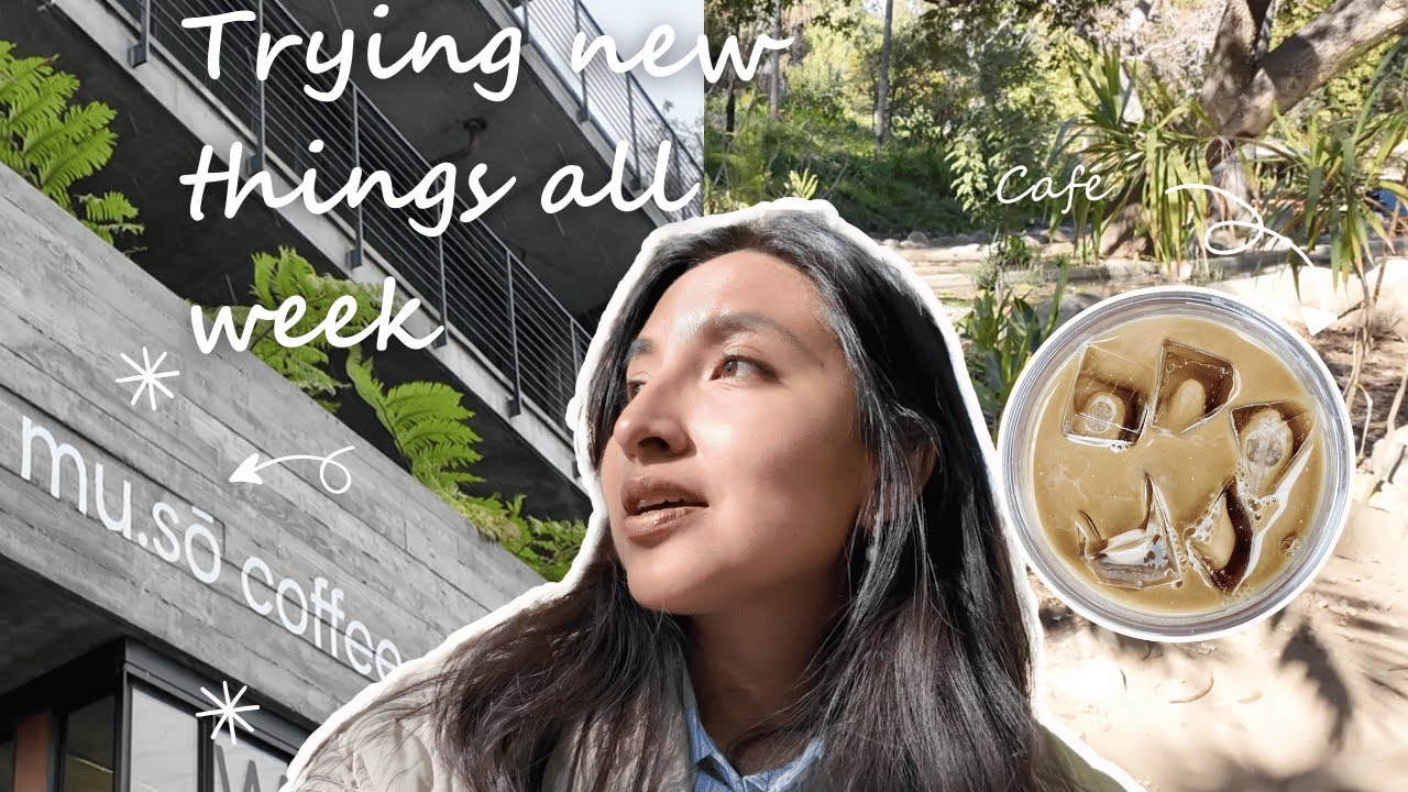 Trying out new things solo! F45, Courage Bagels, Cafe mu.só, New Study Group| Weekly Vlog