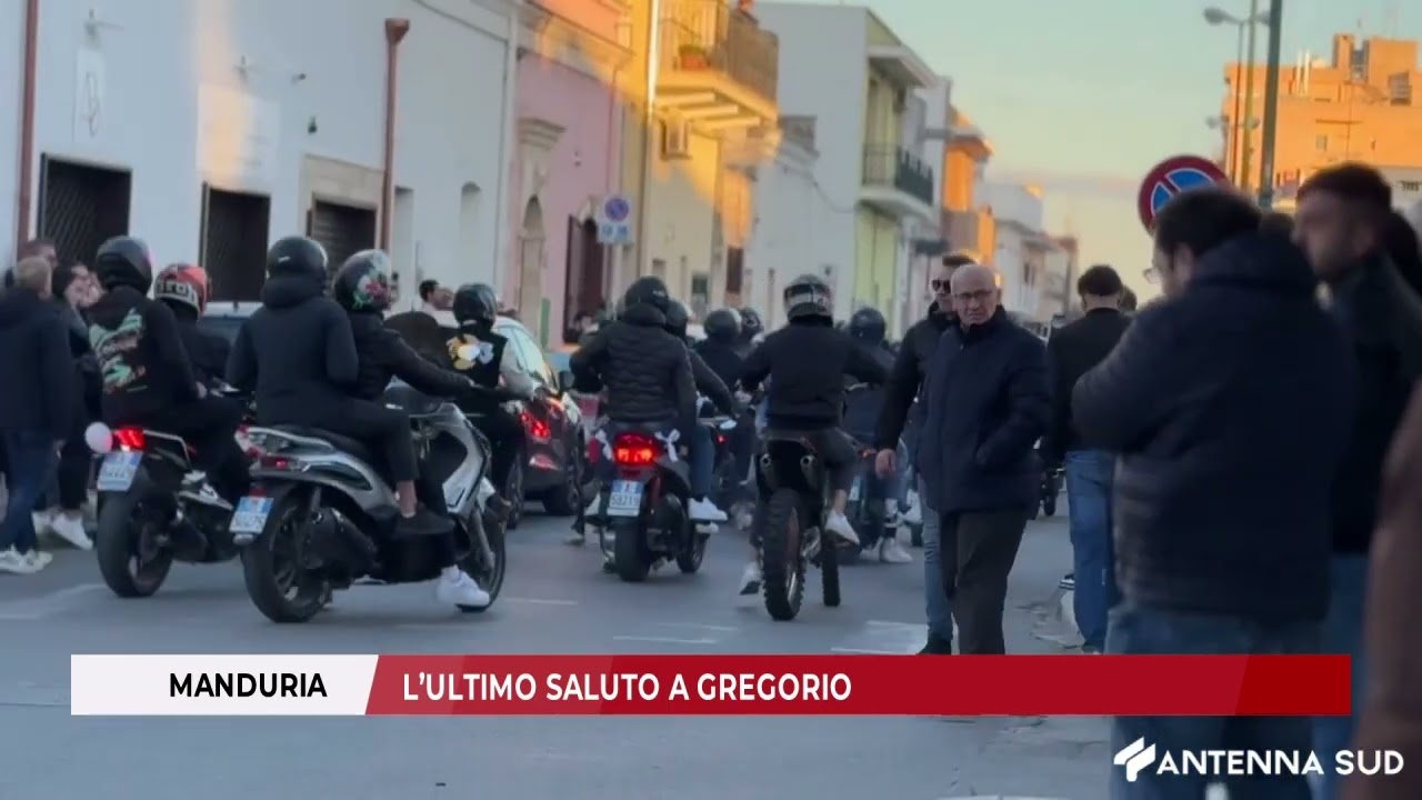 17 NOVEMBRE 2024 -  MANDURIA: L'ULTIMO SALUTO A 'GREGORIO'