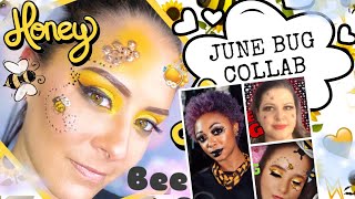 BUMBLEBEE INSPIRED MAKEUP | June Bug Collab | The Curvy Cuban