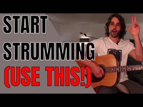 ? How to Play 3 Songs With The Easiest Strumming Pattern For Beginners (CCR, Cranberries & Them)
