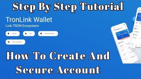 How To Create And Secure Tronlink wallet|Tronlink Account Recovery|