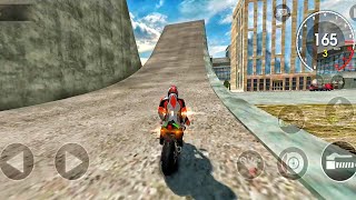 Xtreme motorbike - 2 Player Moto Bikes Rasing US Motorcycle Stunt City Motocross Android Gampaly screenshot 4