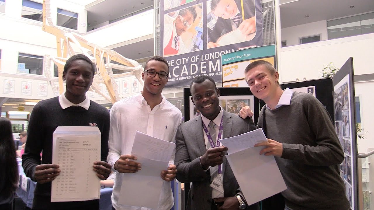 City of London Academy (Southwark) celebrates best GCSE results in its history