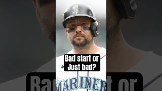 Cal Raleigh: MVP Runner-Up to 180th Out of 181 😬 Bad Start or Just Bad? #MLB #shorts #mariners