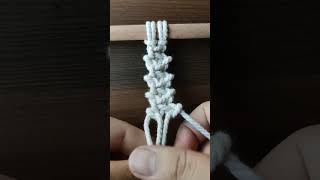 Macrame pattern #macrame #knot #macramè #tutorial #macramepattern #macramedesign #beginners #shorts