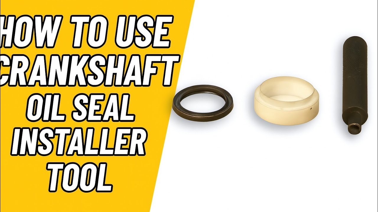 How to Use Crankshaft Oil Seal Installer Tool | Step-by-Step Guide for Perfect Engine Seal Fit