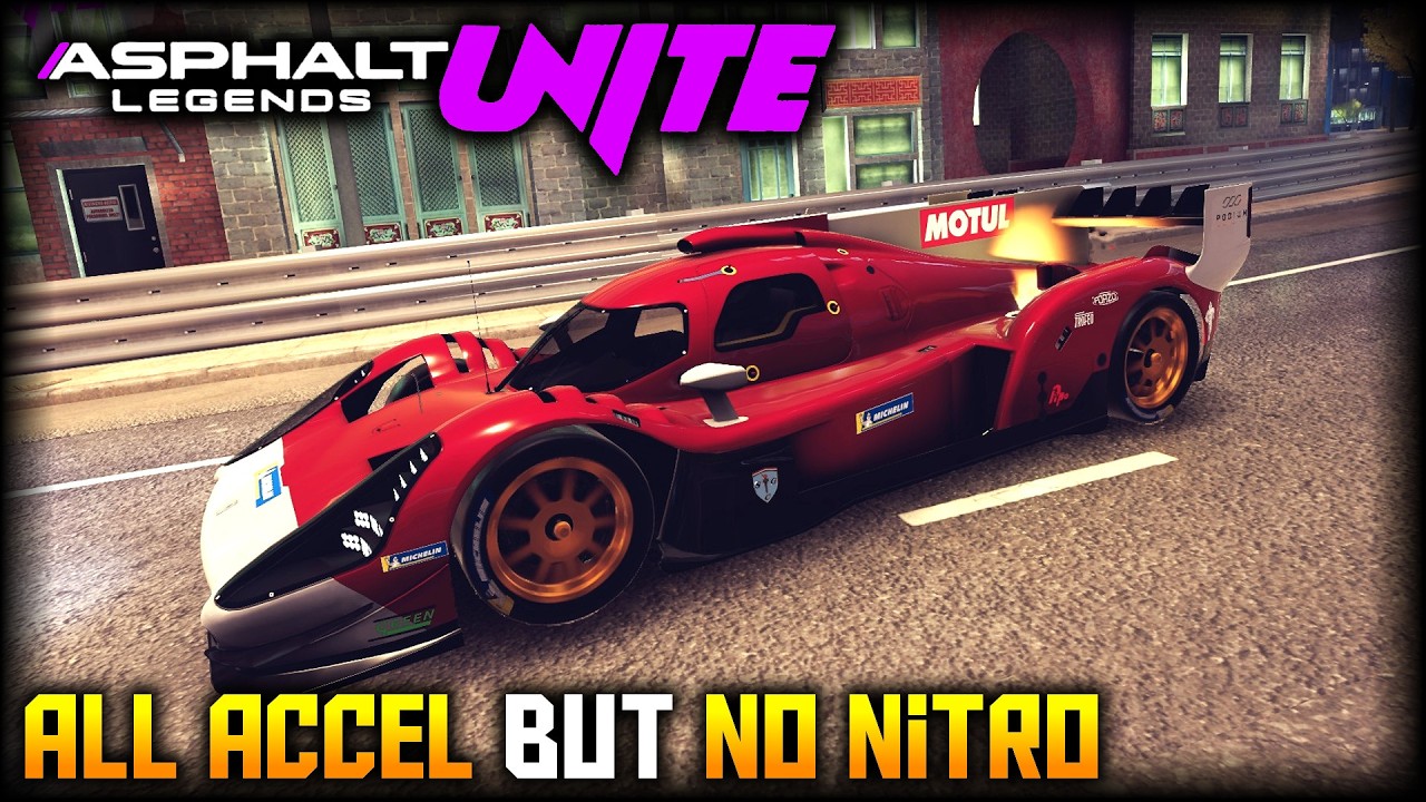 Sometimes Acceleration is ALL YOU NEED. Glickenhaus 007S at 𝐆𝐎𝐋𝐃 (Asphalt Legends Unite)