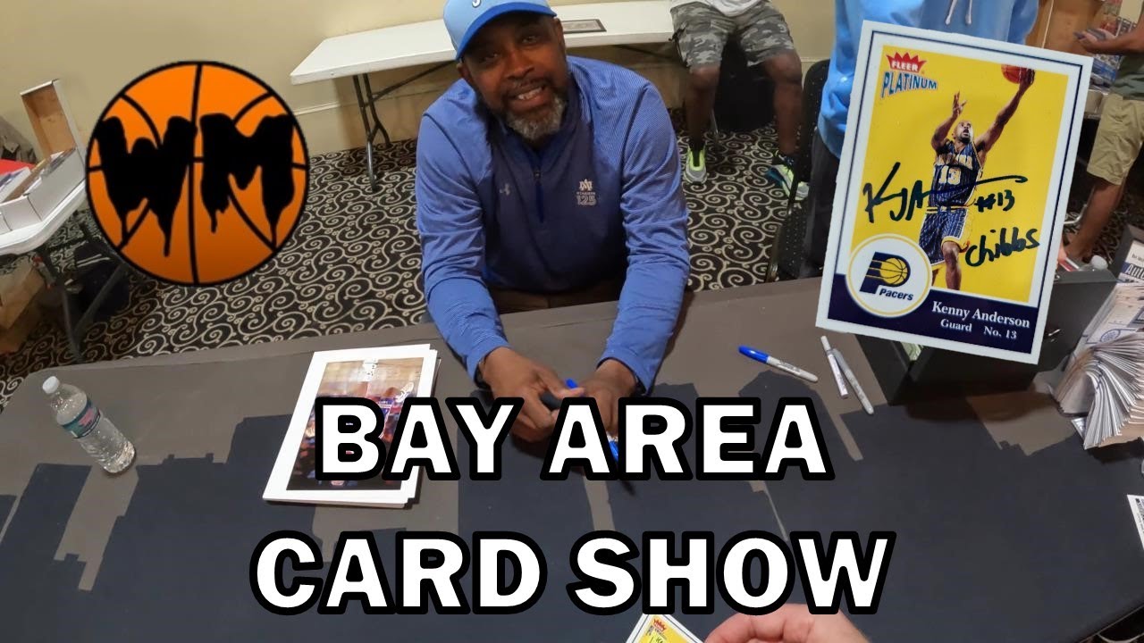Getting Cards Signed at the Bay Area Sports Card Show in Clearwater