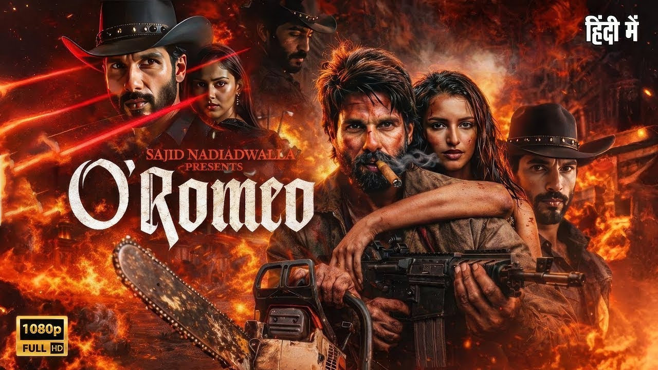 O' Romeo Full Action Movie | Shahid Kapoor | Triptii Dimri | Nana Patekar | Latest Bollywood Movies