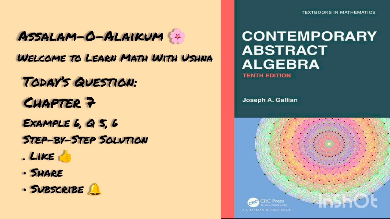Algebra 1 Edition 10| Chapter 7 | Example 6, Q 5& 6