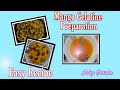 How to make mango gelatin  mango gelatin preparation  joby ganda