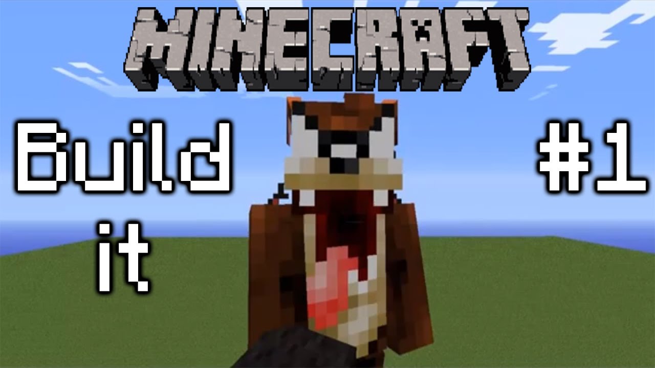 Build it #1 - Eric Cartman Pixel art (Minecraft) - YouTube