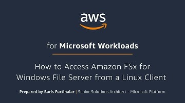 How to Access Amazon FSx for Windows File Server from a Linux Client