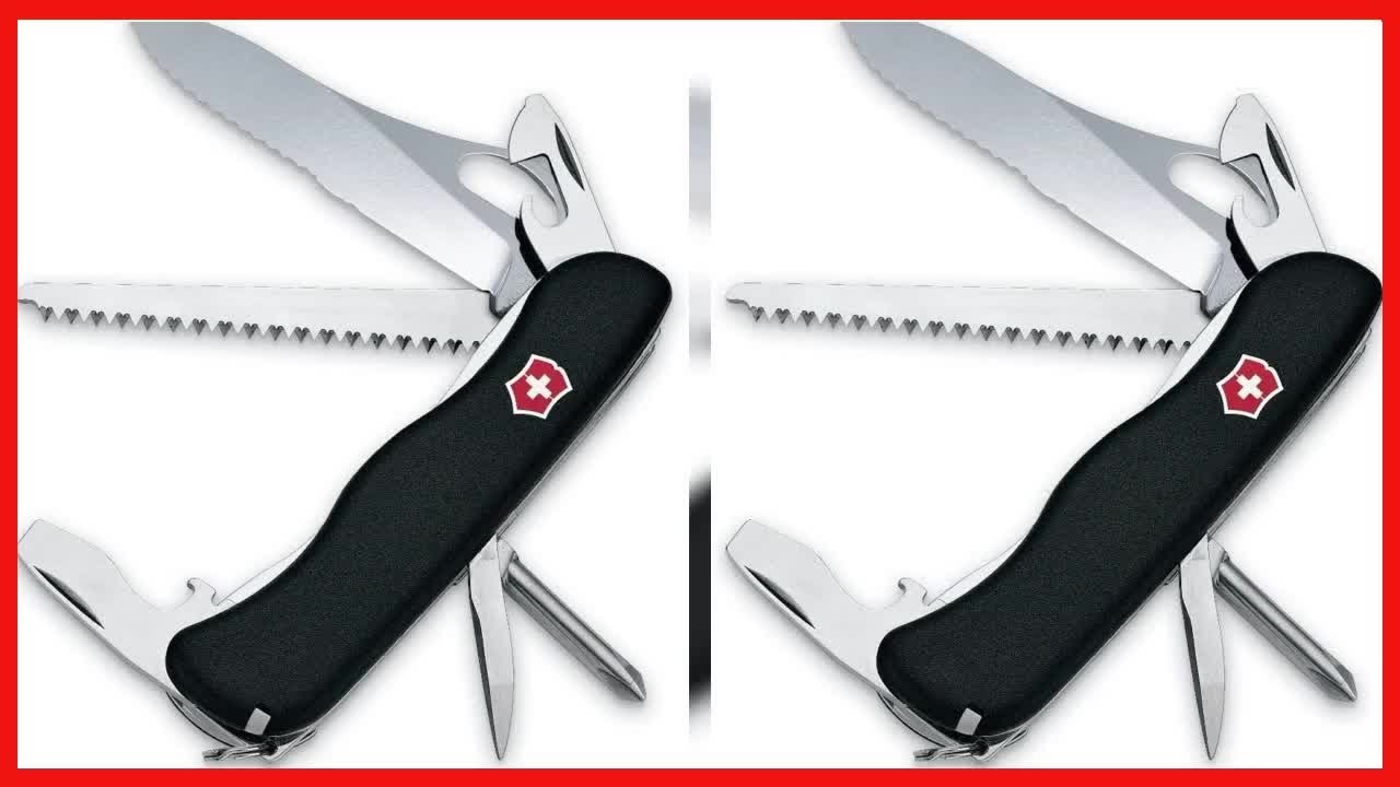 Victorinox Swiss Army OneHand Trekker MultiTool Pocket Knife YouTube