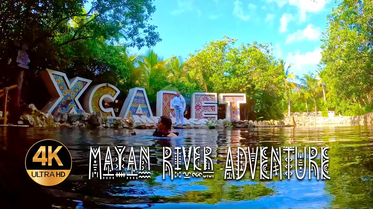 Tunnel of Time at Xcaret Park Mexico 4K POV Full Tour The Many
