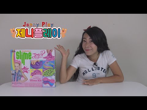 Jenny <strong>play</strong> <strong>DIY</strong> 크레지아트 슬라임 만들기 놀이