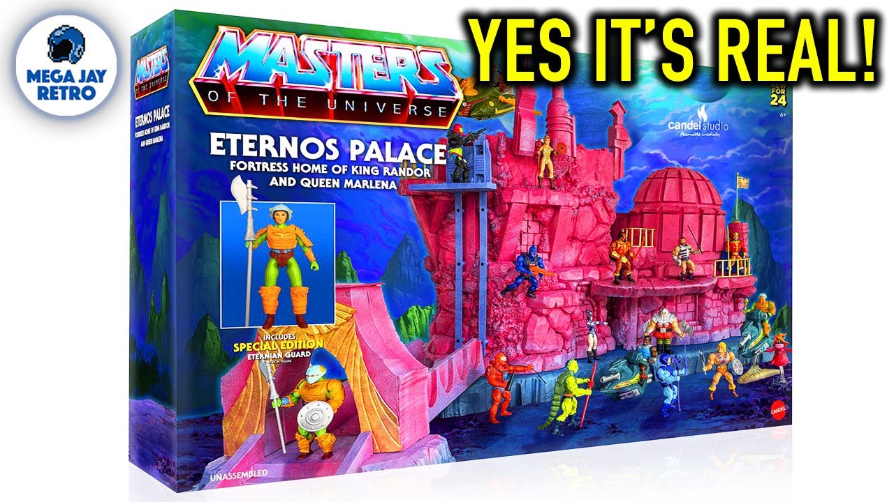 Revealed Eternos Playset Box art MOTU Origins Custom by Candel Studios