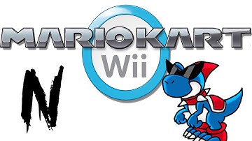 Mario Kart WII Custom Character Boshi on Mach Bike by Guilmon35249vr