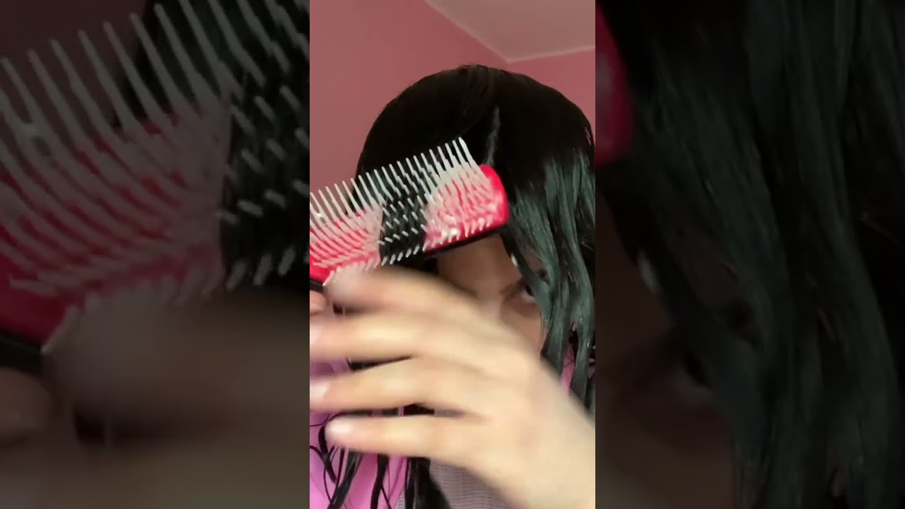 How I use the denman brush 