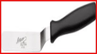 Ateco Ultra Offset Spatula With 4.25 X 0.75 Stainless Steel Blade, 4½, Silver