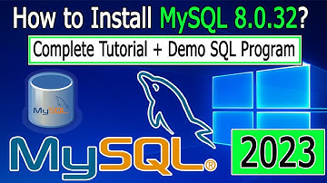 How to install MySQL Server and Workbench 8.0.32 on Windows 10/11 | 2023 Update