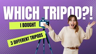 Which Tripod Is Better For Me Ulanzi Mt-70, Kraftgeek 48, Ubeesize 62 Tripod ? How To Set Them Up?