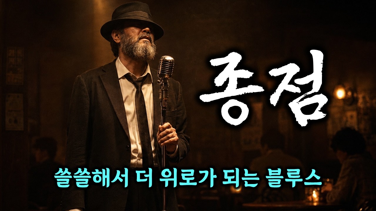 "조용히 깊어지는 감성의 블루스" 낡은 바에서 듣는 '종점' (블루스.Ver)