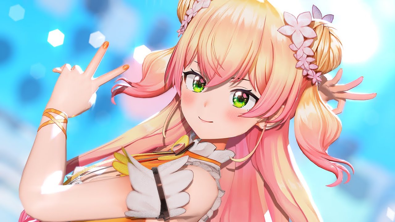 MMDホロライブ】桃鈴ねね ／グッバイ宣言 【バーチャルYouTuber