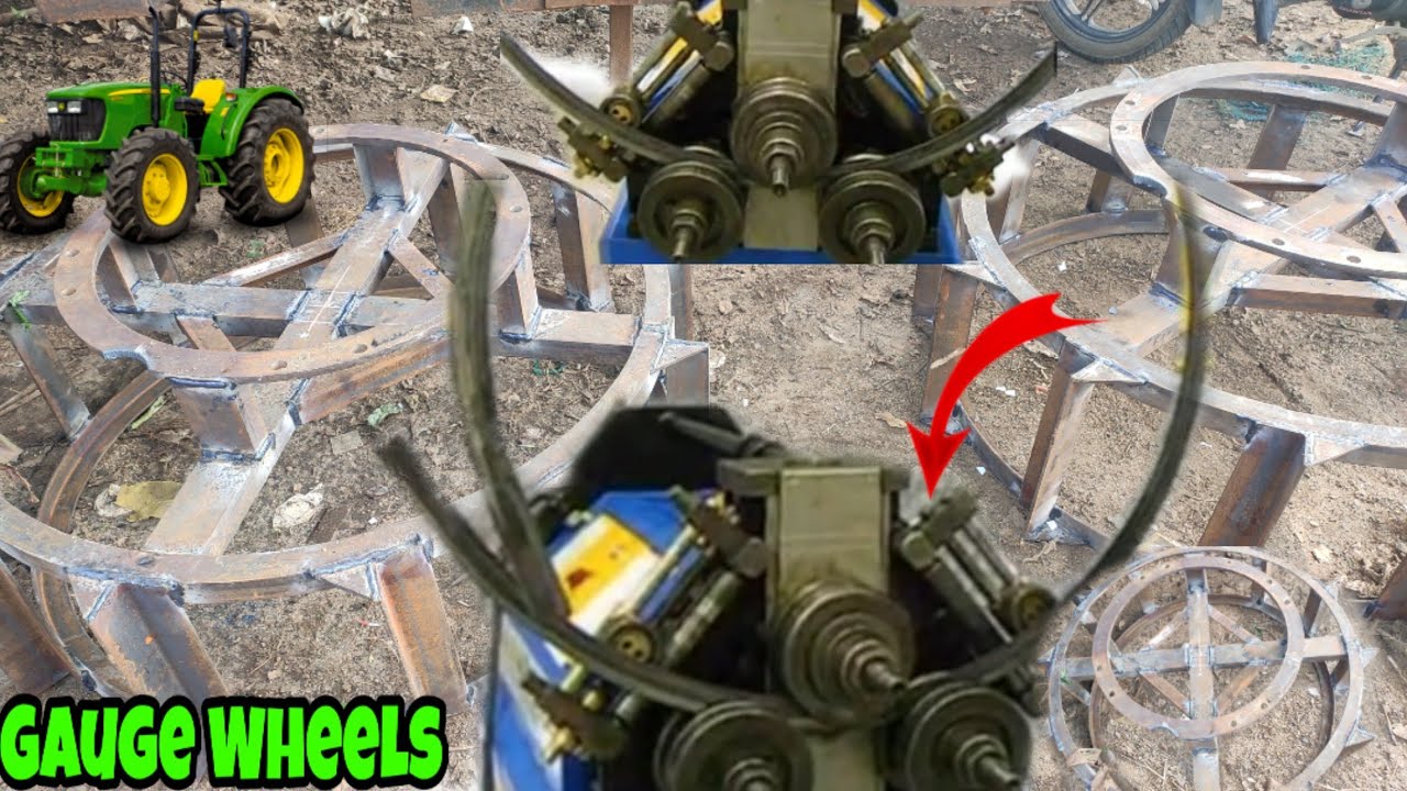 Tractor Iron half cage wheel Making with bolt type , fixing on tyre rim Bolts