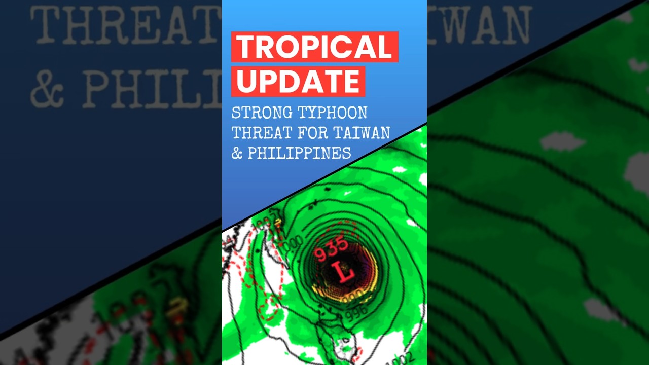 Powerful Taiwan & Philippines Typhoon Impact? (Regasa) 
