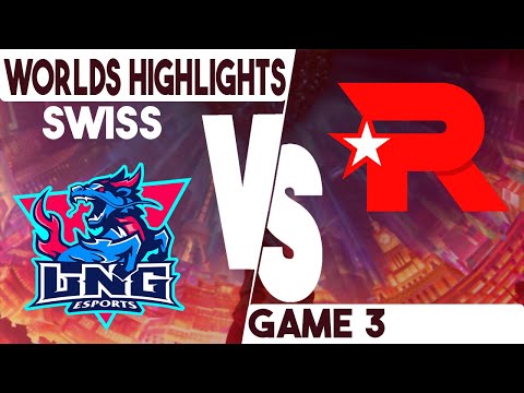KT vs LNG Game 3 Highlights | SwissStage | Worlds 2023 | kt Rolster vs LNG Esports