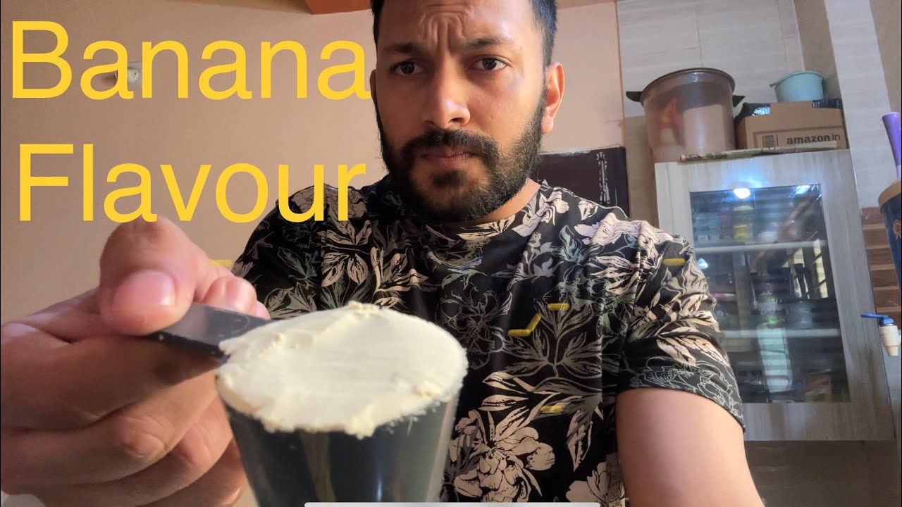 Myprotein Banana flavour taste review best flavour of whey protein