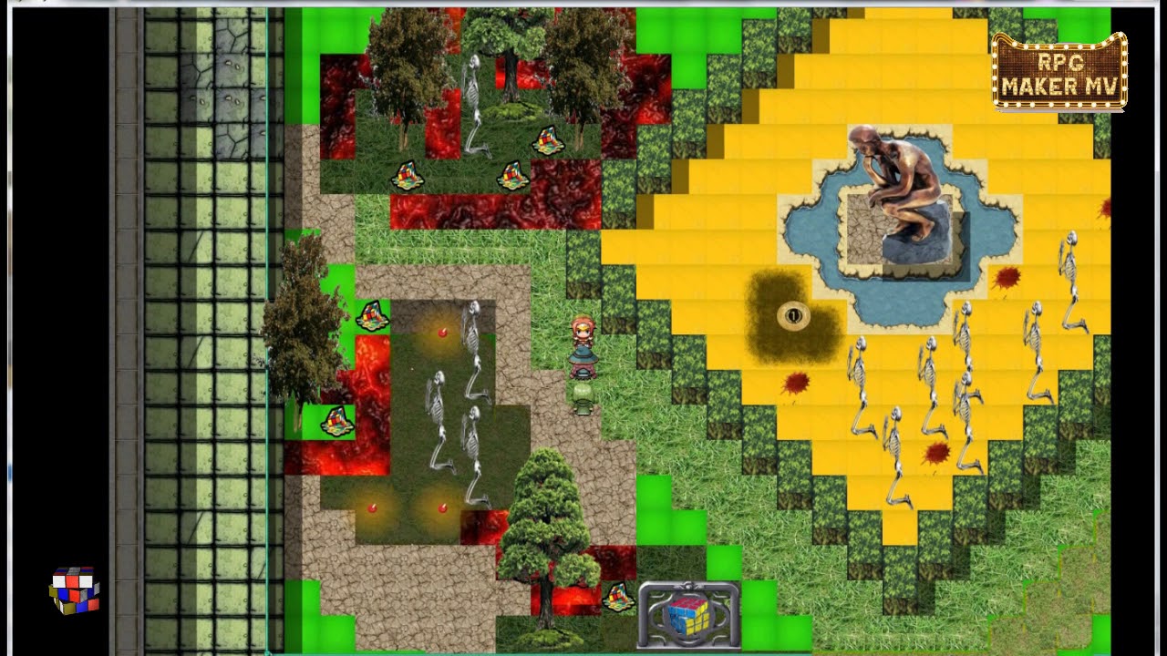 Meu primeiro projeto RPG Maker MV level design inacabado - YouTube