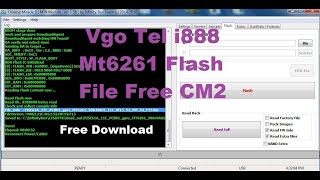 Vgo Tel i888 Mt6261 Flash File CM2 screenshot 2