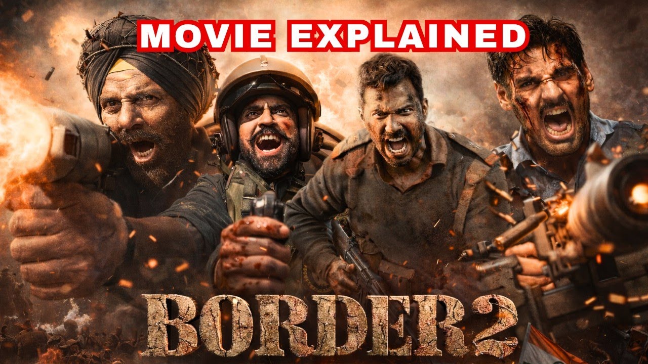 Border 2 (New Release 2026) – Movie Explained in Hindi | Full Story Explained