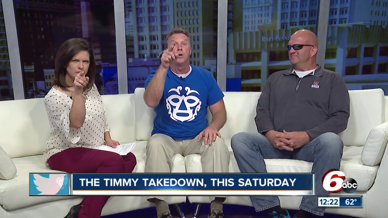 Timmy Takedown is This SUNDAY (not Saturday)
