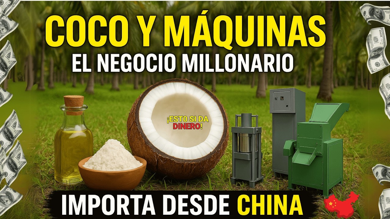 GANA DINERO con el COCO sin Cultivar ¡Es Posible! CREA TU EMPRESA DESDE CASA.