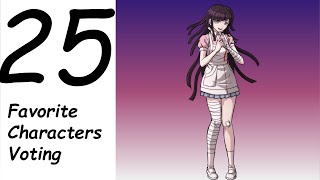 Favorite Characters Voting 25