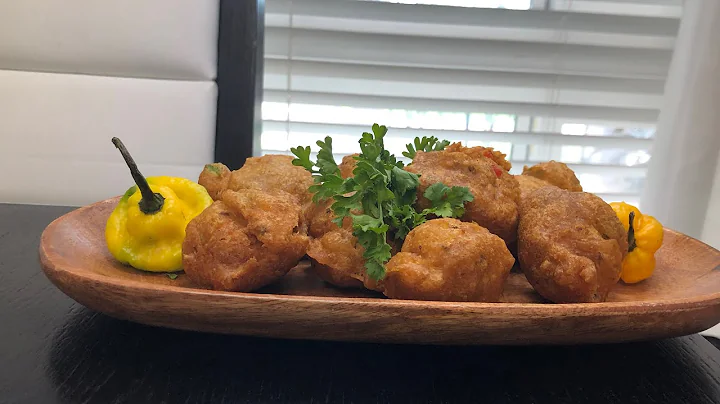 How to make Haitian style herring fritter ( Koman ...