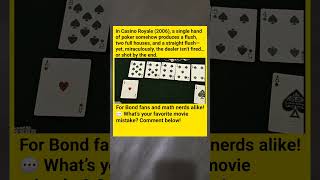 Casino Royale's Impossible Poker Hand - The Math Error 99% of Fans Missed