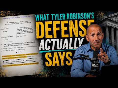 What Tyler Robinson’s Defense Actually Says: Charlie Kirk Case | Truth Over Trend with Matthew Maher