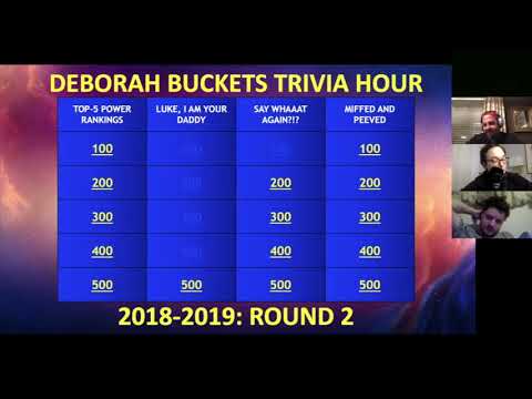 Down to Dunk: Deborah Buckets Trivia Hour Week 12 Highlights