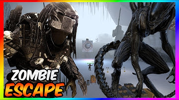 CS:S Zombie Escape on UNLOZE | ze_alien_vs_predator_v5
