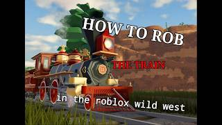 I ROBBED THE TRAIN IN WILD WEST ROBLOX… AND GOT AWAY 💰🔥
