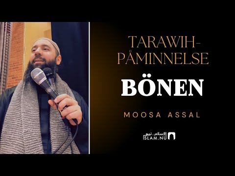 Tarawih-påminnelse #4: Bönen