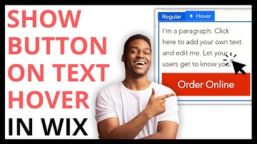 How to Show Button When You Hover Over Text in Wix [QUICK GUIDE]
