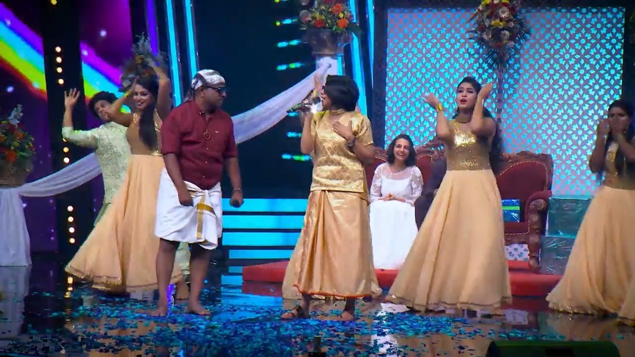 Paadam Namukku Paadam | Playback Singer Anwar Sadath Kasthoori on the floor!.! | MazhavilManorama mohanlalganj