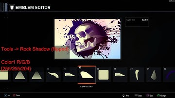 Skull Design | Black Ops 3 Emblem Tutorial