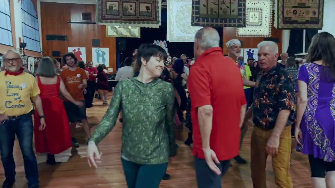 Contra Dancing at Knoxville's Cabin Fever - Chris Page & Starling - Up the Creek