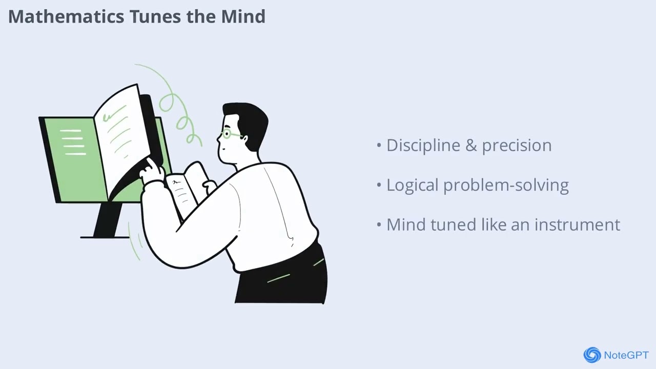Mathematics is a musice of reson